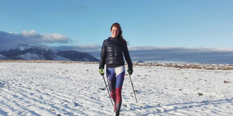 Nordic walking v zime – severská chôdza proti pandémii