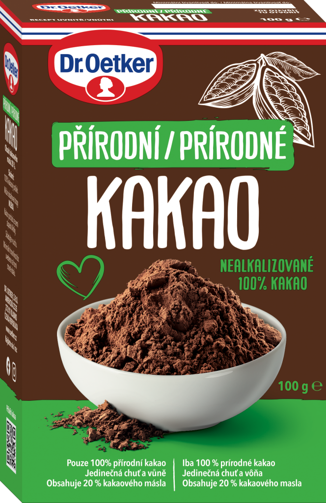 Dr Oetker Prirodné kakao, lexikon, gastro